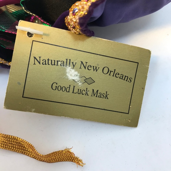 Add Festive Charm to Your Home with a New Orleans Style Mardi Gras Wall Hanging - Picture 3 of 4